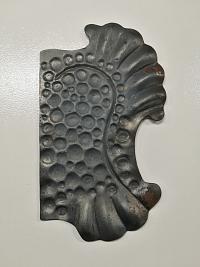 Кованый элемент Накладка 270х160х3мм Правая Кованый элемент Накладка 270х160х3мм Правая