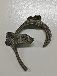 Кованый элемент Лист 190х160х4мм правый Кованый элемент Лист 190х160х4мм правый