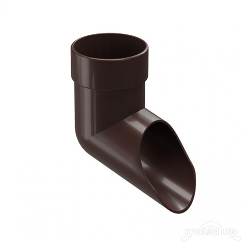 Отвод ПВХ Docke LUX ф140/100 Шоколад, шт