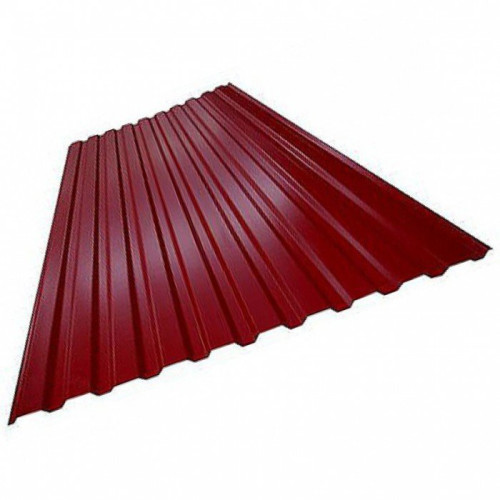 Профлист С20 0,5 Double RAL3005 (винно-красный), м
