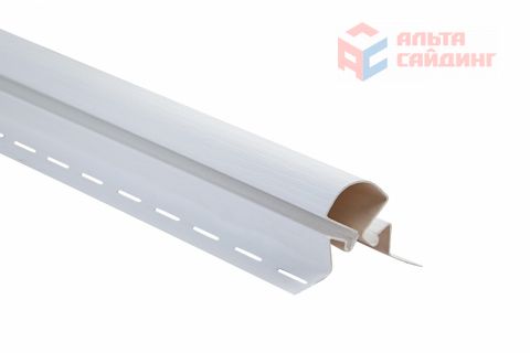 Планка угловая радиусная Альта Профиль Белый  3,0м, шт