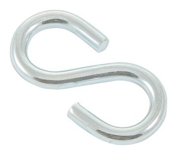 Крюк тип"S", 5мм. Крюк тип"S", 5мм.