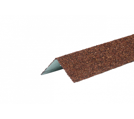 Угол металлический внешний Технониколь HAUBERK  Терракотовый  1,25м, шт