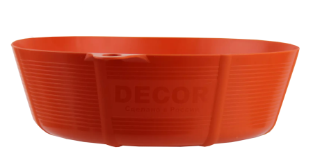 Емкость для гипса G1, 0,67л низкая, DЕCOR