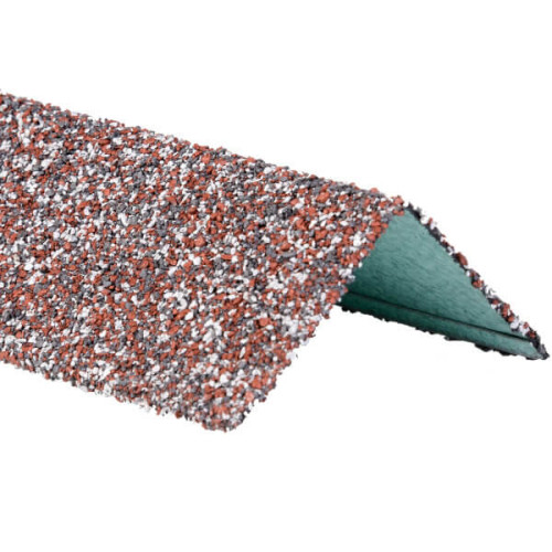 Угол металлический внешний Технониколь HAUBERK  Мраморный  1,25м, шт