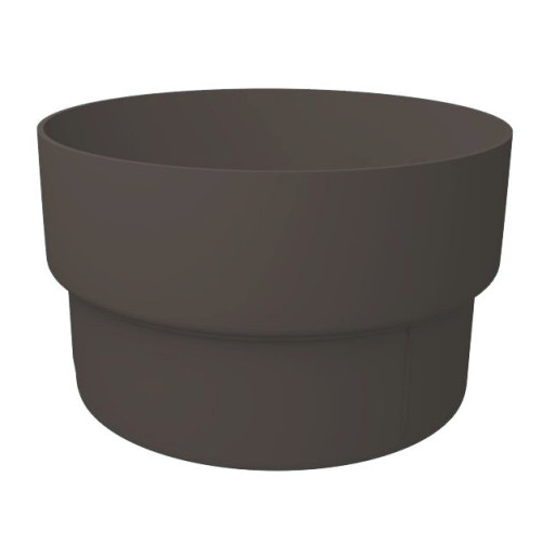 Муфта соединительная ПВХ Grand Line Standart ф120/87 Графит, шт