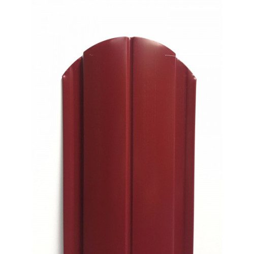 Штакетник ПО-5  ПЭ RAL3005 (винно-красный), м