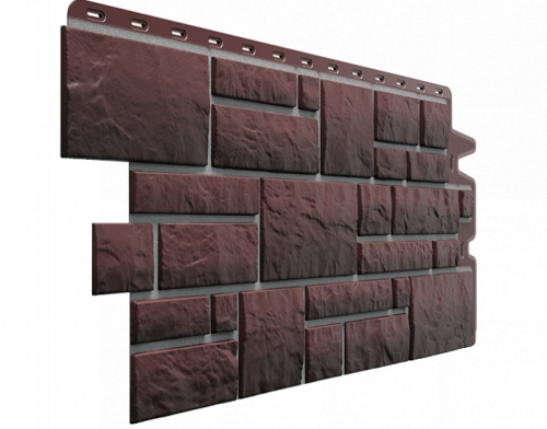 Панель фасадная Docke Burg Земляной 1,072*0,472м, шт