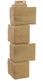 Угол наружний FineBer Камень природный Песочный  0,455м, шт