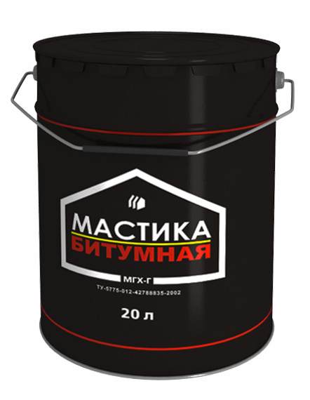 Мастика битумная МГХ-Г "Грида"(2 кг), шт. Мастика битумная МГХ-Г "Грида"(2 кг), шт.
