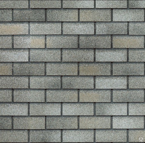 Плитка фасадная Технониколь HAUBERK Кирпич Серо-бежевый 1,0*0,25м, м2