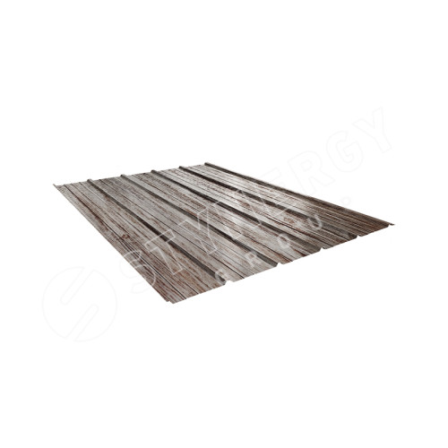 Профлист ST15 ST PRINT Сандаловое дерево 3D, м