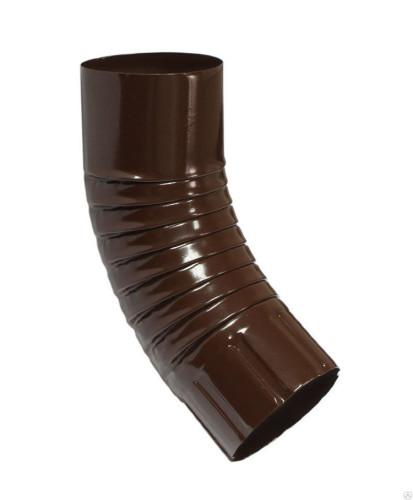 Отвод  ф125/100 ПЭ RAL8017 (шоколадно-коричневый), шт