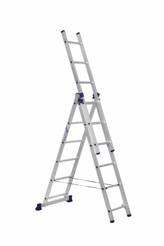 Лестница алюм. трехсекционная ( 6ст.)1,68/2,51/3,36