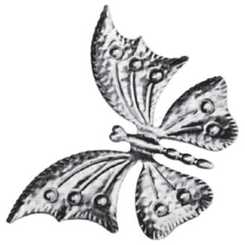 Кованый элемент Бабочка 108х66х0,8