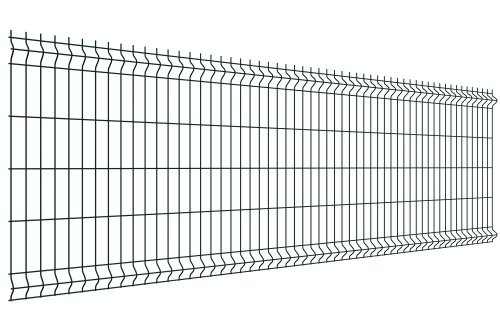 Панель  Medium 1,23х2,5 4мм RAL 6005 Grand Line, шт