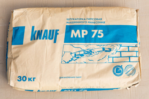 Штукатурка "Кнауф" МП-75 гипсовая машинного нанесения  30кг, шт