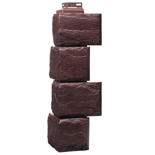 Угол наружний FineBer Камень природный Коричневый  0,455м, шт