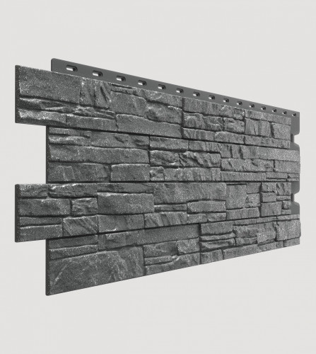 Панель фасадная Docke Stein Антрацит 1,196*0,426м, шт