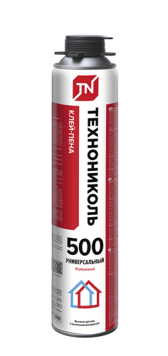 Клей-пена ТЕХНОНИКОЛЬ 500 "PROFESSIONAL" универсальный