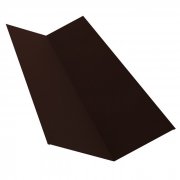 Ендова верхняя 145х145 ПЭ RAL8017 (шоколадно-коричневый) 2м, шт
