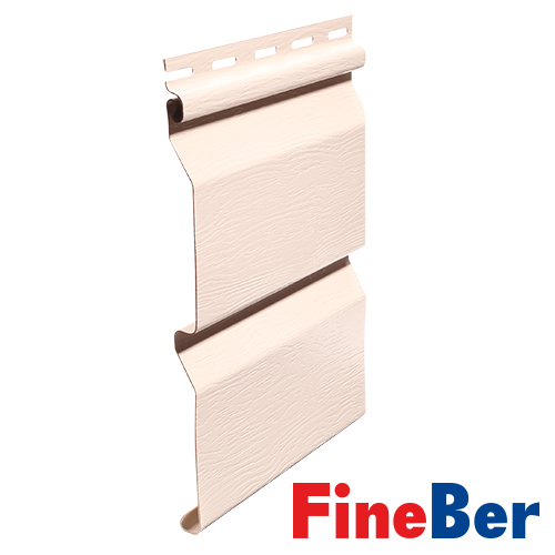 Сайдинг ПВХ FineBer Корабельный брус Сакура 0,205*3,66 м, шт