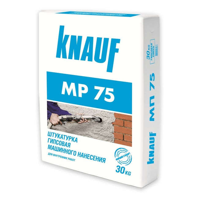 Штукатурка "Кнауф" МП-75 гипсовая машинного нанесения  30кг, шт