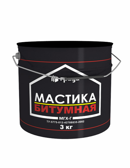 Мастика битумная МГХ-Г "Грида"(2 кг), шт. Мастика битумная МГХ-Г "Грида"(2 кг), шт.