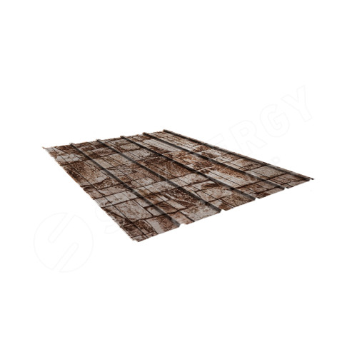 Профлист ST15 ST PRINT Дикий камень, м