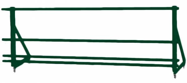 Ограждение кровельное совмещенное Н=1,2м   RAL6005 (зеленый мох) 3м, шт