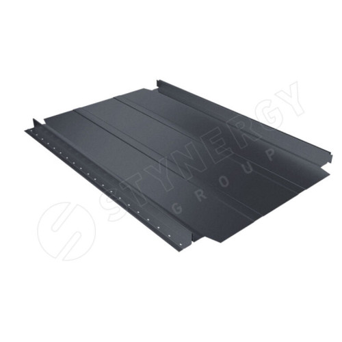 Профлист Smart Фальц Pro широкое ребро жесткости 0,5 ПЭ RAL7024 (графитовый серый), м