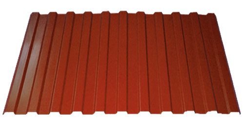 Профлист С10 ST ПЭ RAL3011 (коричнево-красный), м