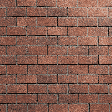 Плитка фасадная Технониколь HAUBERK Кирпич Терракотовый 1,0*0,25м, м2
