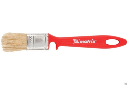 Кисть плоская "ЭМАЛИ" 25х10 мм.MATRIX Color Line
