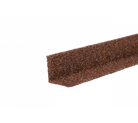 Угол металлический внутренний Технониколь HAUBERK  Терракотовый  1,25м, шт