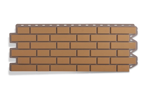 Панель фасадная Альта Профиль Кирпич клинкерный Бежевый 1,217*0,445м, шт