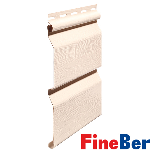 Сайдинг ПВХ FineBer Корабельный брус Слоновая кость 0,205*3,66 м, шт