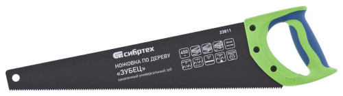 Ножовка по дереву "Зубец" 450 мм.(7-8 tpi) защ.покрытие Ножовка по дереву "Зубец" 450 мм.(7-8 tpi) защ.покрытие