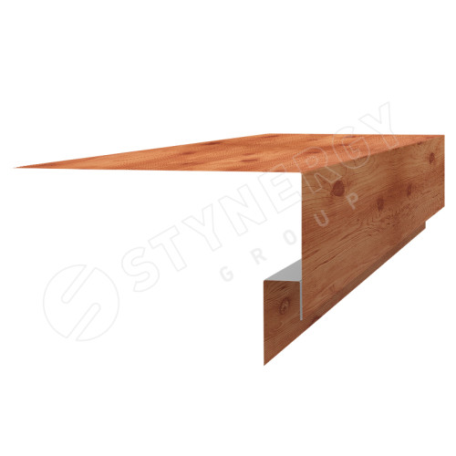 Околооконная планка сложная 200х50х18 (Евробрус) STEELART Дуб 3D 3,0м, шт