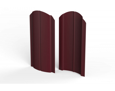 Штакетник ROYAL ST Double RAL3005 (винно-красный), м