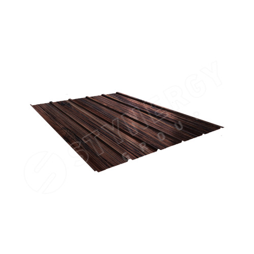 Профлист ST15 ST PRINT Дуб темный 3D, м