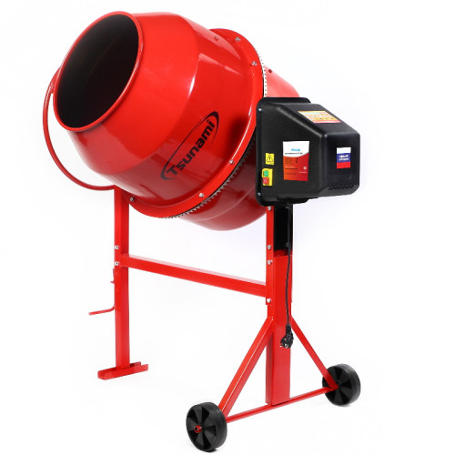 Бетоносмеситель  БР 220 1000Вт, чугунный венец   Tsunami
