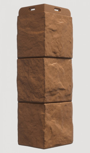 Угол наружний Docke Fels Терракотовый  0,45м, шт