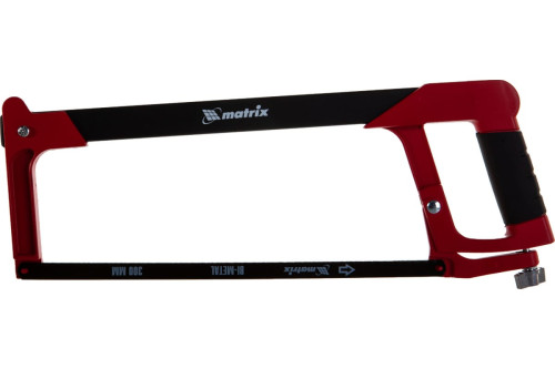 Ножовка по металлу "MATRIX" 300мм.,биметаллическое полотно, обрезиненная ручка