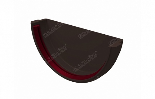Заглушка желоба ПВХ Grand Line Standart ф120/87 RR32, шт