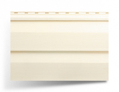 Сайдинг ПВХ Альта Профиль Корабельный брус Кремовый 0,23*3,66 м, шт