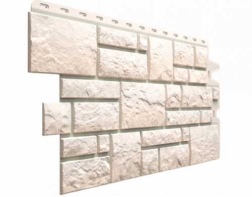 Панель фасадная Docke Burg Белый 1,072*0,472м, шт