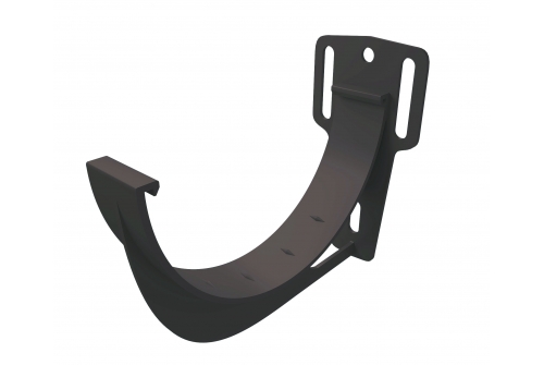 Кронштейн желоба (ПВХ)  Grand Line Standart ф120/87 Графит, шт