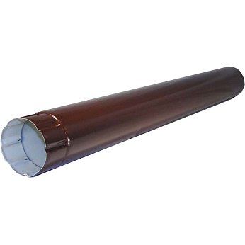 Труба L=2000  ф125/100 ПЭ RAL8017 (шоколадно-коричневый), шт