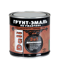 Грунт-эмаль по ржавчине "DALI" ЗЕЛЕНЫЙ МОХ (0,75л)RAL 6005